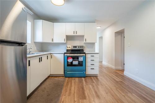 Unit 1 Kitchen - 82 Ray Street S, Hamilton, ON - Indoor Photo Showing Kitchen