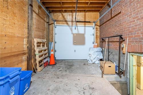 Garage - 82 Ray Street S, Hamilton, ON - Indoor Photo Showing Garage