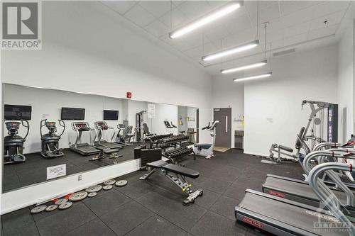 354 Gladstone Avenue Unit#507, Ottawa, ON - Indoor Photo Showing Gym Room