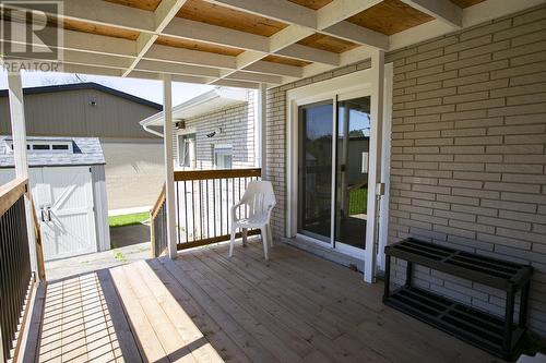 33 Huntington Pk, Sault Ste. Marie, ON - Outdoor With Deck Patio Veranda With Exterior