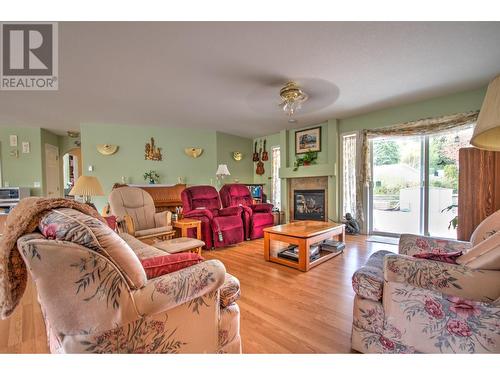 2460 Blind Bay Road, Blind Bay, BC - Indoor Photo Showing Living Room With Fireplace