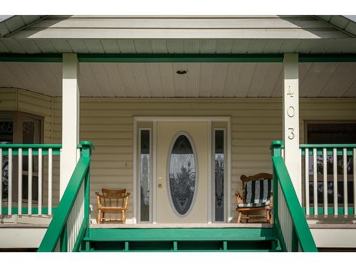 403 8Th Street S, Kaslo, BC - Outdoor With Deck Patio Veranda With Exterior