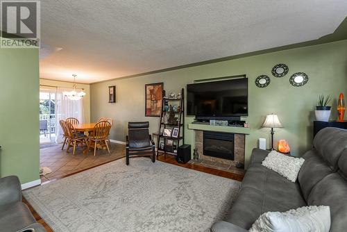 4376 Turner Road, Prince George, BC - Indoor Photo Showing Living Room With Fireplace