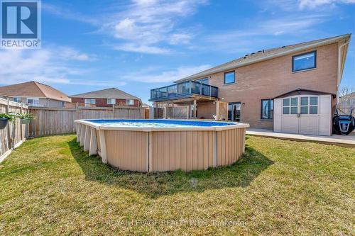 4 Maich Crescent, Brantford, ON - Outdoor With Above Ground Pool With Backyard With Exterior