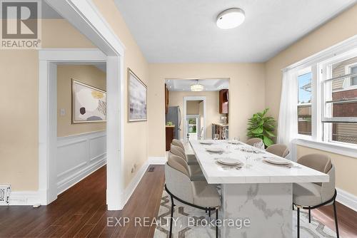 4862 Fourth Avenue, Niagara Falls, ON - Indoor Photo Showing Dining Room