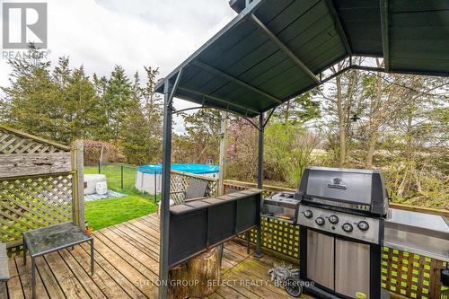 7360 Longwoods Road, Strathroy-Caradoc, ON - Outdoor With Above Ground Pool With Deck Patio Veranda With Exterior