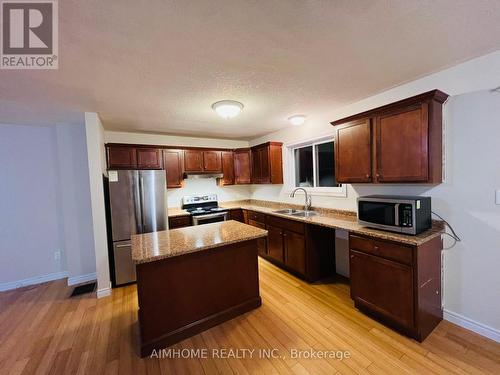 36 Grand River Avenue, Brantford, ON - Indoor Photo Showing Kitchen With Double Sink