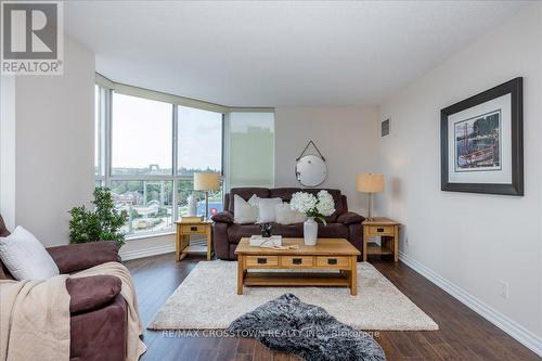 1202 - 140 Dunlop Street, Barrie, ON - Indoor Photo Showing Living Room