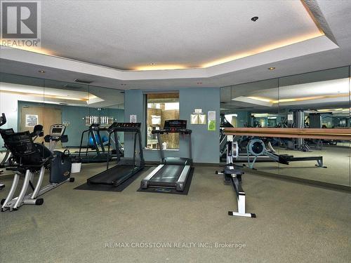 1202 - 140 Dunlop Street, Barrie, ON - Indoor Photo Showing Gym Room