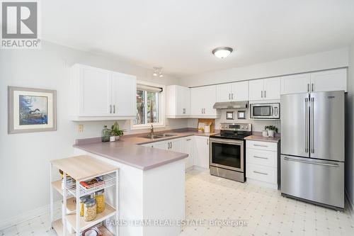 167 Hurst Drive, Barrie, ON - Indoor Photo Showing Kitchen With Double Sink