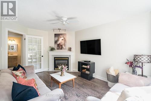 167 Hurst Drive, Barrie, ON - Indoor Photo Showing Living Room With Fireplace