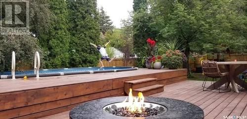 23 Simpson Crescent, Saskatoon, SK - Outdoor With Above Ground Pool