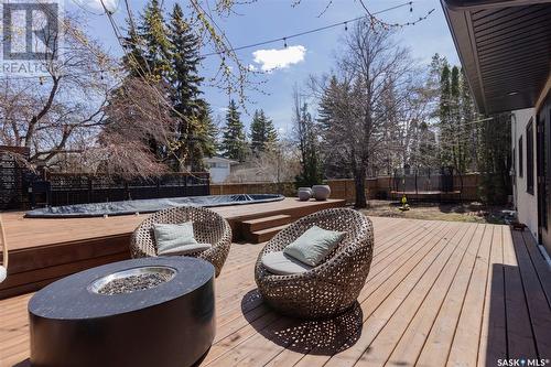 23 Simpson Crescent, Saskatoon, SK - Outdoor With Deck Patio Veranda
