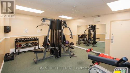 704 - 1615 Bloor Street, Mississauga, ON - Indoor Photo Showing Gym Room