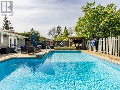 31 Roberts Crescent, Brampton, ON - Outdoor With In Ground Pool With Backyard
