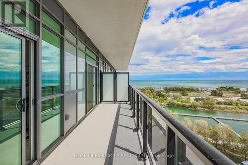 1110 - 65 Annie Craig Drive, Toronto, ON - Outdoor With Body Of Water With Balcony With View With Exterior