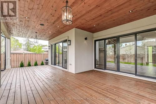 535 Swann Dr, Oakville, ON - Outdoor With Deck Patio Veranda With Exterior