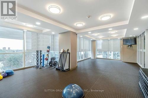 2312 - 223 Webb Drive, Mississauga, ON - Indoor Photo Showing Gym Room