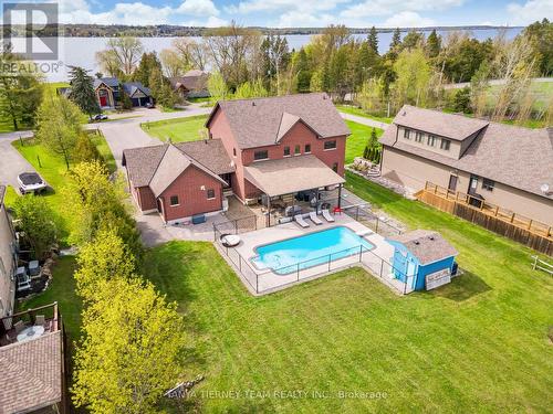 219 Summit Drive, Scugog, ON - Outdoor With In Ground Pool With Deck Patio Veranda With View