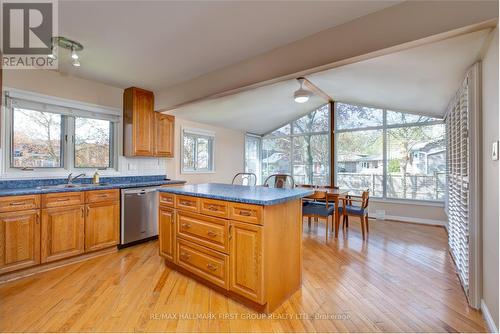 1832 Bronte Square, Pickering, ON - Indoor Photo Showing Kitchen With Double Sink