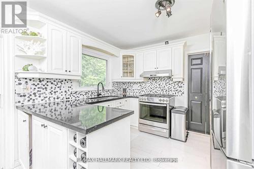 65 Riverside Boulevard, Vaughan, ON - Indoor Photo Showing Kitchen With Stainless Steel Kitchen With Upgraded Kitchen