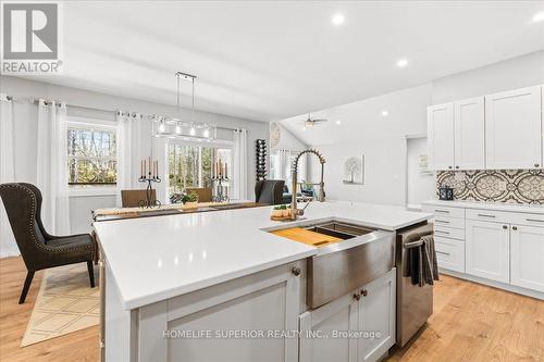 17 Cedar Court, Marmora And Lake, ON - Indoor Photo Showing Kitchen With Double Sink