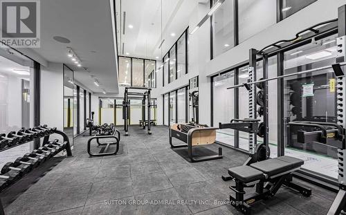 311 - 158 Front Street E, Toronto, ON - Indoor Photo Showing Gym Room