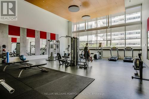 505 - 225 Sackville Street, Toronto, ON - Indoor Photo Showing Gym Room