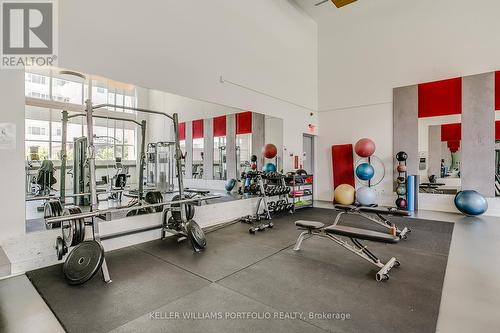 505 - 225 Sackville Street, Toronto, ON - Indoor Photo Showing Gym Room