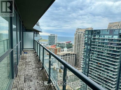 2703 - 20 Bruyeres Mews, Toronto, ON - Outdoor With Balcony With View
