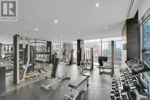 310 - 18 Yorkville Avenue, Toronto, ON - Indoor Photo Showing Gym Room