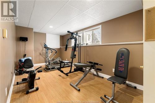 4 Fairview Dr, Salisbury, NB - Indoor Photo Showing Gym Room