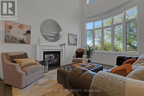 152 Milligan Street, Clarington, ON - Indoor Photo Showing Living Room With Fireplace
