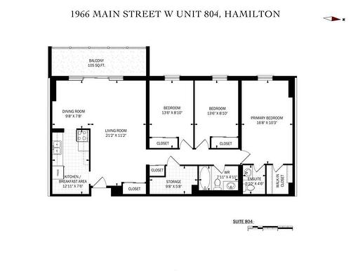 1966 Main Street W|Unit #804, Hamilton, ON - Other