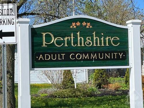 Perthshire is an adult condo community - 16 Bathurst Road, Perth, ON - Outdoor