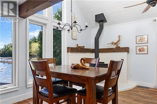 60 Pinehaven Lane, Perth Road, ON - Indoor Photo Showing Dining Room