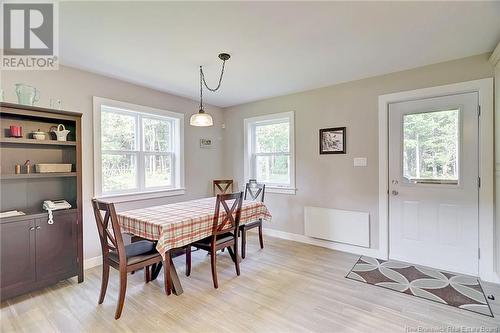 1276 Cox Point Road, Cumberland Bay, NB - Indoor Photo Showing Dining Room