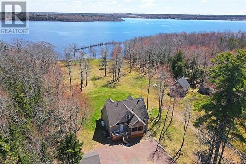 1276 Cox Point Road, Cumberland Bay, NB - Outdoor With Body Of Water With View