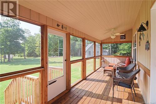 1276 Cox Point Road, Cumberland Bay, NB -  With Deck Patio Veranda With Exterior