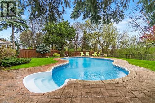 28 Viewmount Crescent, Brampton, ON - Outdoor With In Ground Pool With Deck Patio Veranda With Backyard