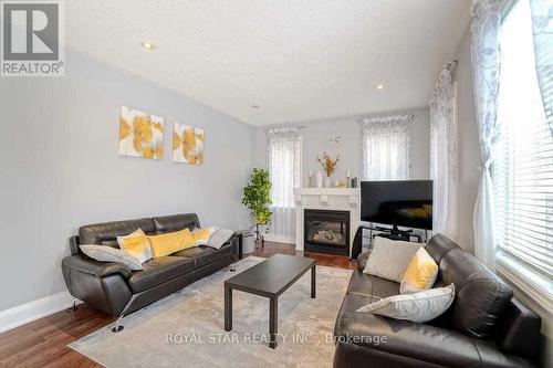 11 Allanhurst Crescent, Brampton, ON - Indoor Photo Showing Living Room With Fireplace