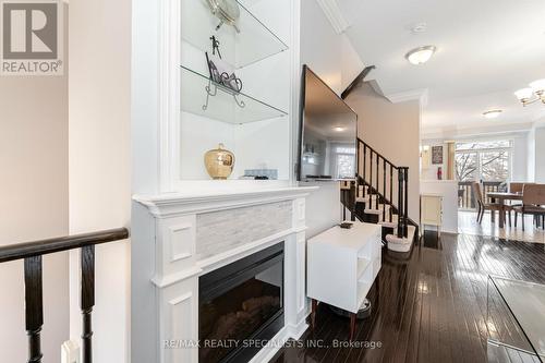 3203 Joel Kerbel Place, Mississauga, ON - Indoor With Fireplace
