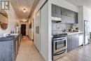 730 - 55 Stewart Street, Toronto, ON  - Indoor Photo Showing Kitchen With Stainless Steel Kitchen With Upgraded Kitchen 