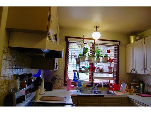 1511 Robertson Avenue, Nelson, BC - Indoor Photo Showing Kitchen With Double Sink
