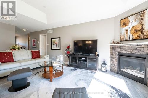 33 Chelford Crescent, Belleville, ON - Indoor Photo Showing Living Room With Fireplace