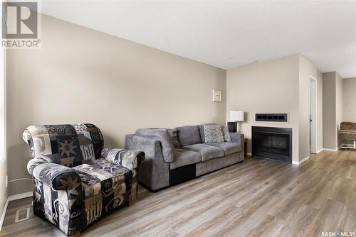 6551 Rochdale Boulevard, Regina, SK - Indoor Photo Showing Living Room With Fireplace