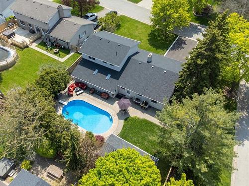 83 Dorchester Drive, Grimsby, ON - Outdoor With In Ground Pool With View
