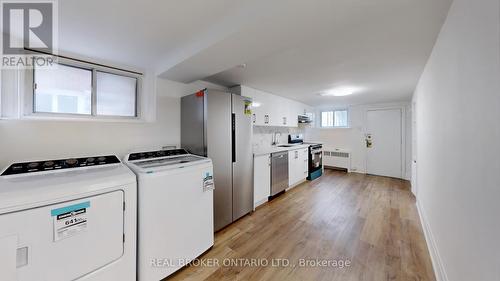 Bsmt - 451 Donlands Avenue, Toronto, ON - Indoor Photo Showing Laundry Room