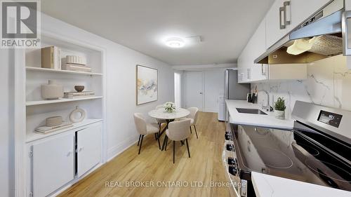 Bsmt - 451 Donlands Avenue, Toronto, ON - Indoor Photo Showing Kitchen