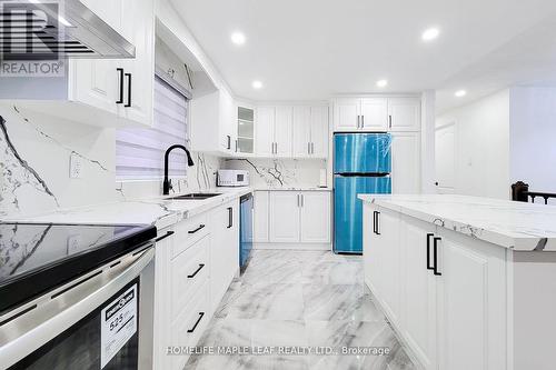 211 Dunsdon Street S, Brantford, ON - Indoor Photo Showing Kitchen With Upgraded Kitchen